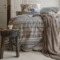 Irisette Flausch-Cotton Bettwäsche Zobel 8630 natur 155x220 cm + 80x80 cm - beige;braun