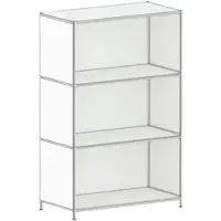 Viasit Aktenregal »System 4« breit 3 OH weiß, 77.9x118.1x40.4 cm