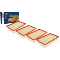 Bosch 4x Luftfilter F 026 400 287 für Seat VW Audi Skoda Cupra Leon ST A3 Limousine