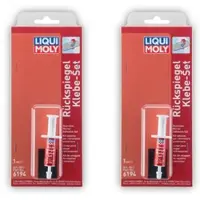 Liqui moly 2x Klebstoff 6194 Rückspiegel-Klebeset Kartusche Heißkleber 1 ml