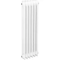 ASW Stahlradiator pulverbeschichtet 22 Glieder Nabenabstand 900 mm „HG-TEC“ 110 × 100 × 11 cm in Weiß (RAL 9010)