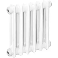 ASW HG-TEC DIN-Gussradiator Berlin RAL 9010, 16 Glieder, BH 430 NA 350 BL 960 BT 70