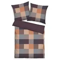 Tom Tailor Wendebettwäsche Karo-Design Baumwoll Flanell Einzelbett