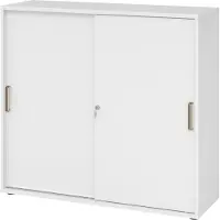 Bümö Schiebetürenschrank office - 3 Ordnerhöhen
