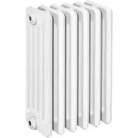 ASW HG-TEC DIN-Gussradiator Berlin RAL 9010, 18 Glieder, BH 580 NA 500 BL 1080 BT 220