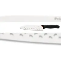 Giesser PrimeLine Chef, Santoku Kochmesser "Mano" 19 cm, schwarz