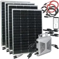 Revolt 600W (4x150W) MPPT-Balkon-Solaranlage + 800W On-Grid-Wechselrichter