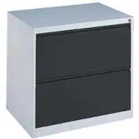 Californian Products CP Hängeregistraturschrank A4 schwarz, 78.7x73.3x59 cm