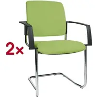 Topstar 2er-Set Besucherstuhl »BtoB 20« grün, 48x47 cm