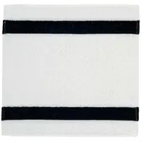 Feiler Handtücher Exclusiv mit Chenillebordüre Seiftuch 30x30 cm | schwarz - schwarz