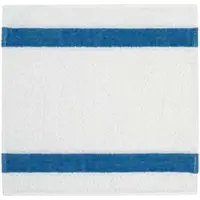 Feiler Handtücher Exclusiv mit Chenillebordüre Seiftuch 30x30 cm | jeansblau - blau