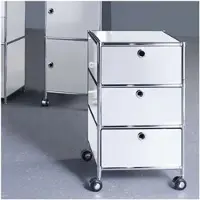Viasit Rollcontainer »System 4« weiß, 42x76x62 cm