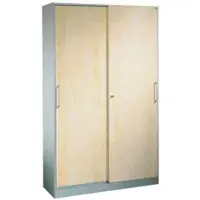 Californian Products CP Schiebetürenschrank »Asisto« extrabreit 5 OH braun, 120x198x43.3 cm