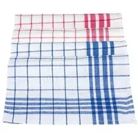 Meiko Geschirrhandtücher »Dessin 300« im 10er-Pack blau, 50 cm