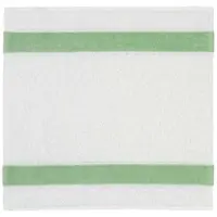 Feiler Handtücher Exclusiv mit Chenillebordüre Seiftuch 30x30 cm | pistazie - grün