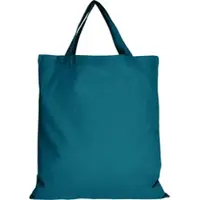 TEXXILLA 5er | 15er | 50er Pack Baumwolltasche - 28 Farben | mit zwei kurzen Henkeln | 38x42cm | Jutebeutel | Einkaufstasche | unbedruckt, petrol