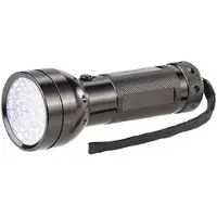 Lunartec 2in1-UV-Taschenlampe und Geldscheinprüfer, 51 LEDs und Batteriebetrieb