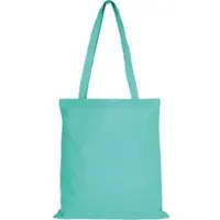 TEXXILLA Baumwolltasche CLASSIC mit zwei langen Henkeln und Ihrem Wunschmotiv, mint