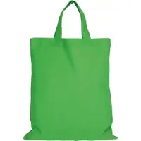 TEXXILLA 10 Stück Apothekertasche - OEKO-TEX 100 zertifiziert | mit zwei kurzen Henkeln | 22x26cm | Jutebeutel | Einkaufstasche | unbedruckt, maigrün, 100 Stück