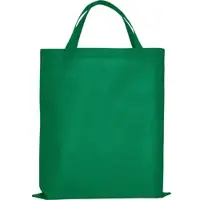 TEXXILLA 10er | 25er | 100er Pack PP-Tasche CLASSIC mit zwei kurzen Henkeln, dunkelgrün, 25 Stück