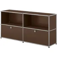 USM United Soft USM Haller Sideboard mit 2 Klapptüren braun