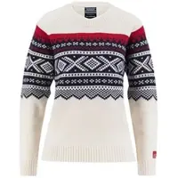 Ulvang Marius Roundneck Ws XS Vanilla/Red/New Navy