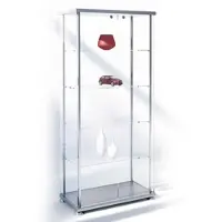Kerkonn Glasvitrine 2-türig 85 x 45 cm abschließbar