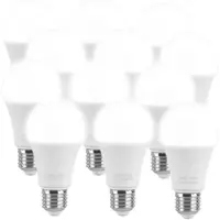 Luminea 12er-Set LED-Lampe E27, 11 W (ersetzt 120 W), 1.350 lm, tagelichtweiß