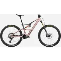 Orbea Rise LT M-Team 630W 2025 - Desert Rose - Carbon Raw (Matt)