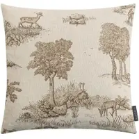 Magma Heimtex Magma Kissenhülle 'Hubertus' 45 x 45 cm Sand - Beige