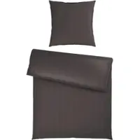 Premium Living Bettwäsche Xenia Streif Anthrazit ca. 135x200cm