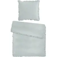 Modern Living Bettwäsche Rüschen XL Mineral Grau