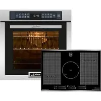 Kaiser Herd Set EH 6306 R Elektro Backofen +KCT 777 FI La Perle Induktionskochfeld