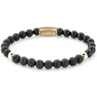 Rebel & Rose - BLACK BEAUTY - Black / 6 MM