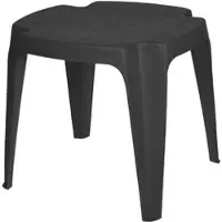 Koopman International BV Gartenhocker Kniehocker Sitzhocker 43x38x38 cm Schwarz Garten Arbeit Sitzen