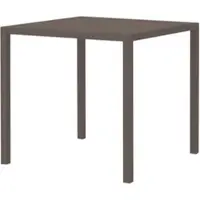 Vermobil Quadratischer Gartentisch Quatris 90x90x75 cm bronze