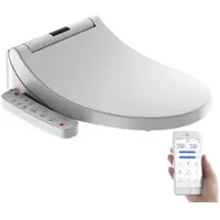 BadeStern Smarter Dusch-WC-Aufsatz mit Föhn-Funktion, Sitzheizung und App