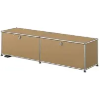 USM United Soft USM Haller E TV/Hi-Fi-Möbel mit dimmbarem Licht Beige