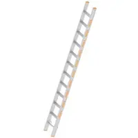 Layher TOPIC 1041 Allzweckleiter Oberleiter mit rutschhemmenden R12 14 Stufen