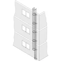 Iller-Leiter Iller Einzügige Steigleiter Aluminium natur 4,70m SH