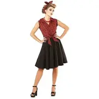 Buttinette Rockabilly-Kostüm für Damen