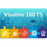 LEDaquaristik GmbH spotBEAM LED Beleuchtung für EHEIM Vivaline 180 T5 Aquarium | Komplett-Set