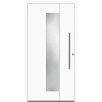 Haustuerenland.de Aluminium Haustür RC2 "BABETTE" 78 mm Wunsch-RAL-Farbe beidseitig innen öffnend DIN rechts