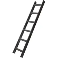 Www Alu-Dachleiter mit 6 Sprossen 1,68 m anthrazit