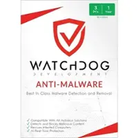 Watch Dogs Anti-Malware, 3 Geräte - 1 Jahr, ESD, Download