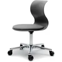 Flötotto Bürostuhl und Praxisstuhl Pro 6 - unsere Topseller graphitschwarz/Aluminium mit...