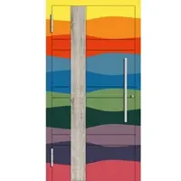 Haustuerenland.de RC2 Aluminium Haustür "MAXI" 78 mm Wunsch-RAL-Farbe beidseitig außen öffnend DIN links