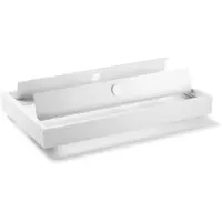 LEDaquaristik GmbH deLUX Aquariumabdeckung aus Aluminium - Flap Klappdeckel - Weiß 65cm 2-teilig (1 Trägerprofil) 120cm