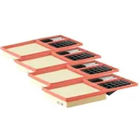 MANN-FILTER 4x Luftfilter C 3880 für VW Seat Skoda Polo V Ibiza IV SC Roomster Leon