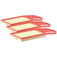 MANN-FILTER 3x Luftfilter C 4287/2 für VW Seat Skoda Polo III Ibiza II Cordoba